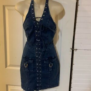 Bebe Jean Dress!!